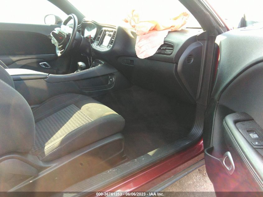 2018 DODGE CHALLENGER SXT - 2C3CDZAG5JH123814