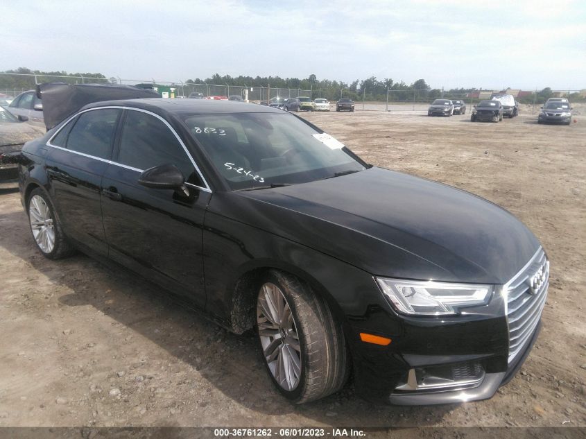 WAUJMAF44KA008833 2019 AUDI A4, photo no. 1