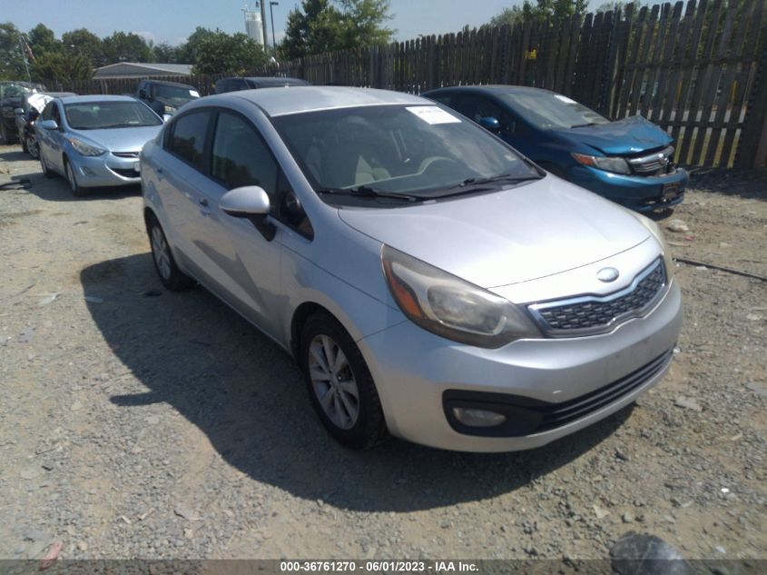 2013 KIA RIO EX - KNADN4A32D6199393