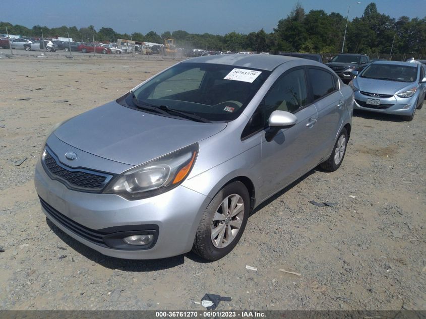 2013 KIA RIO EX - KNADN4A32D6199393