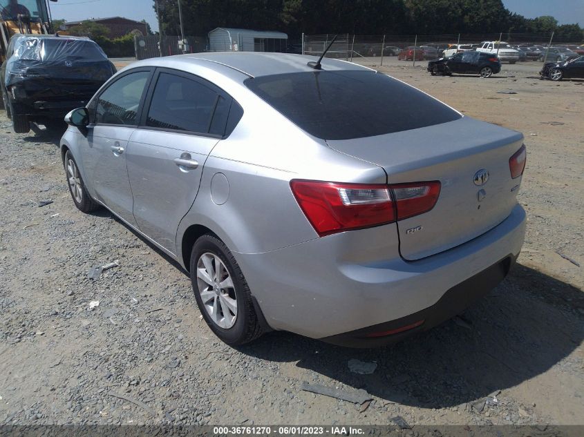 2013 KIA RIO EX - KNADN4A32D6199393