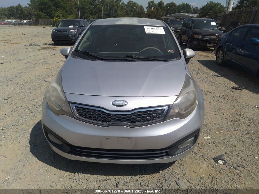 2013 KIA RIO EX - KNADN4A32D6199393