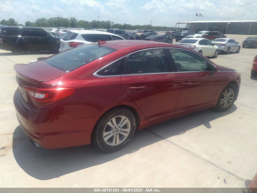 2016 HYUNDAI SONATA 2.4L SE - 5NPE24AF7GH351737