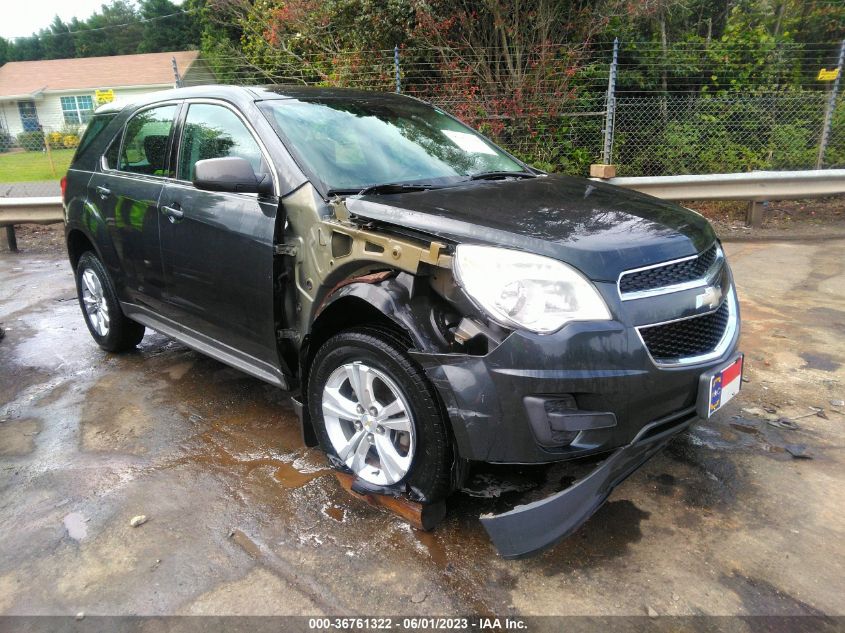 2013 CHEVROLET EQUINOX LS - 2GNALBEK6D6181191