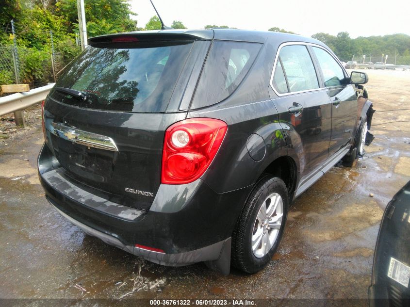 2013 CHEVROLET EQUINOX LS - 2GNALBEK6D6181191