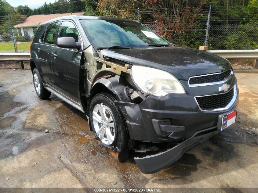 2013 CHEVROLET EQUINOX LS - 2GNALBEK6D6181191