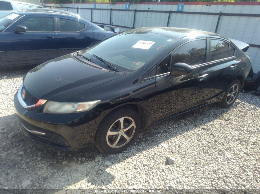 2015 HONDA CIVIC SEDAN SE - 19XFB2F73FE298029
