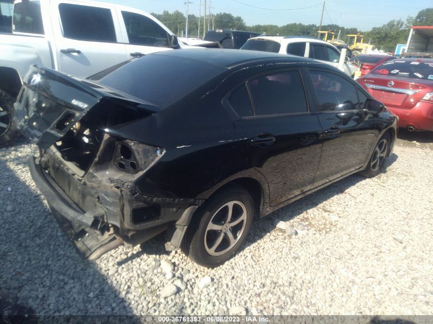 2015 HONDA CIVIC SEDAN SE - 19XFB2F73FE298029
