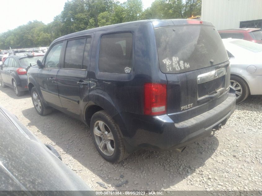 VIN 5FNYF4H43EB024642 2014 HONDA PILOT no.3