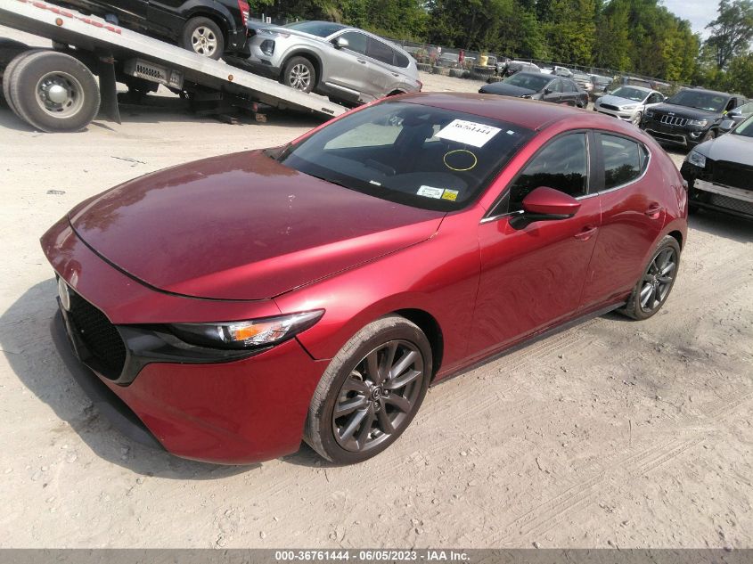 2019 MAZDA MAZDA3 HATCHBACK W/PREFERRED PKG JM1BPBMM9K1140591