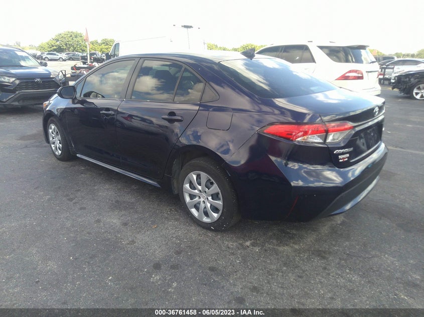 VIN JTDEPMAE8MJ152823 2021 TOYOTA COROLLA LE