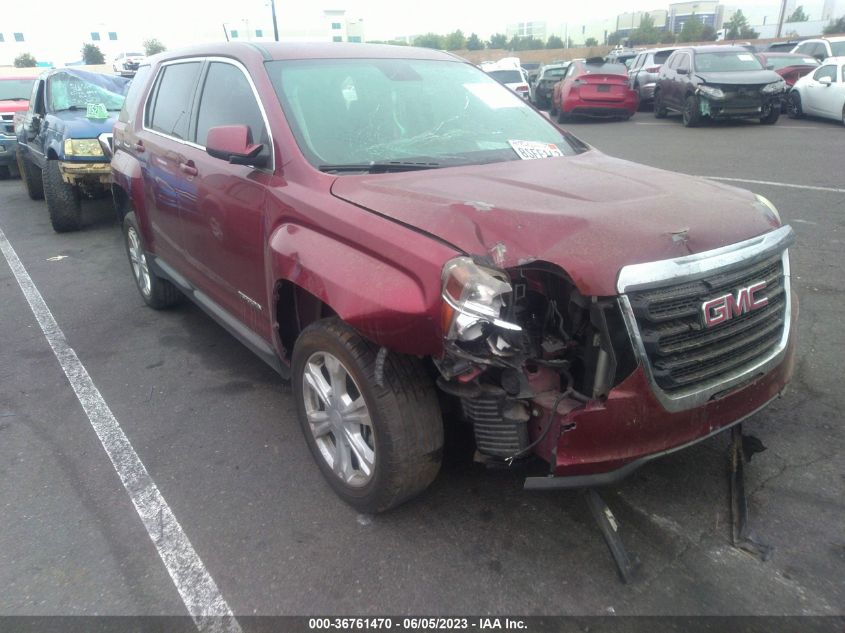2017 GMC TERRAIN SLE - 2GKALMEK1H6140594