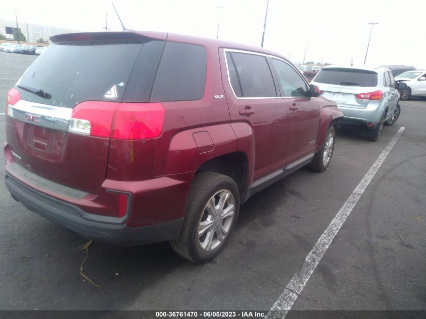 2017 GMC TERRAIN SLE - 2GKALMEK1H6140594