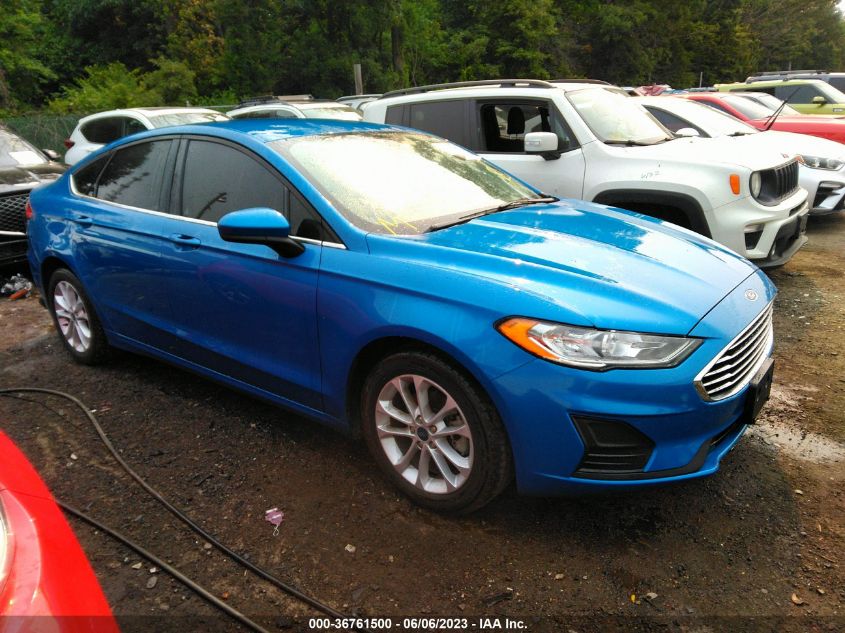 2020 FORD FUSION SE - 3FA6P0HD6LR167535