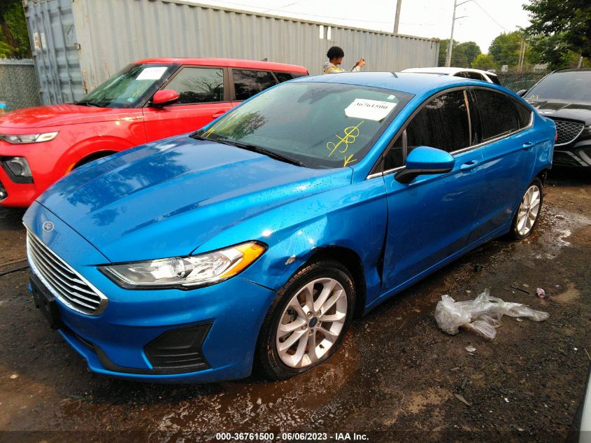 2020 FORD FUSION SE - 3FA6P0HD6LR167535