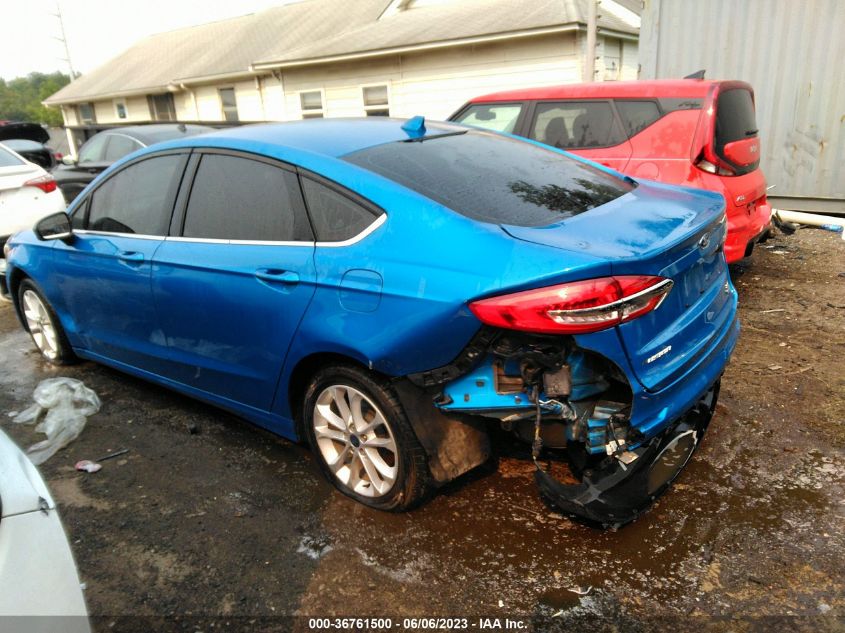 2020 FORD FUSION SE - 3FA6P0HD6LR167535