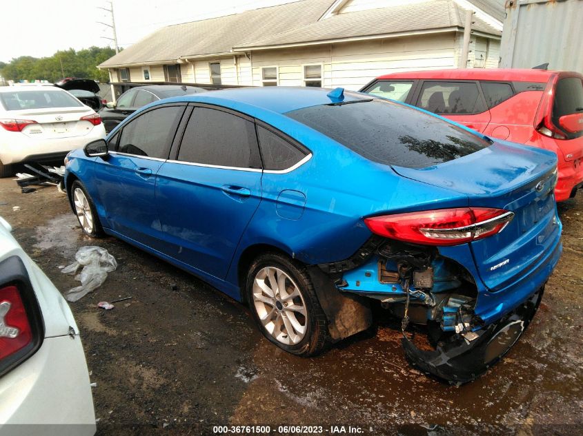 2020 FORD FUSION SE - 3FA6P0HD6LR167535