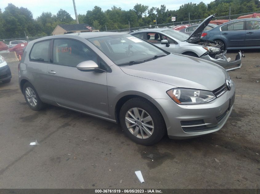 2015 VOLKSWAGEN GOLF - 3VW917AU9FM078536