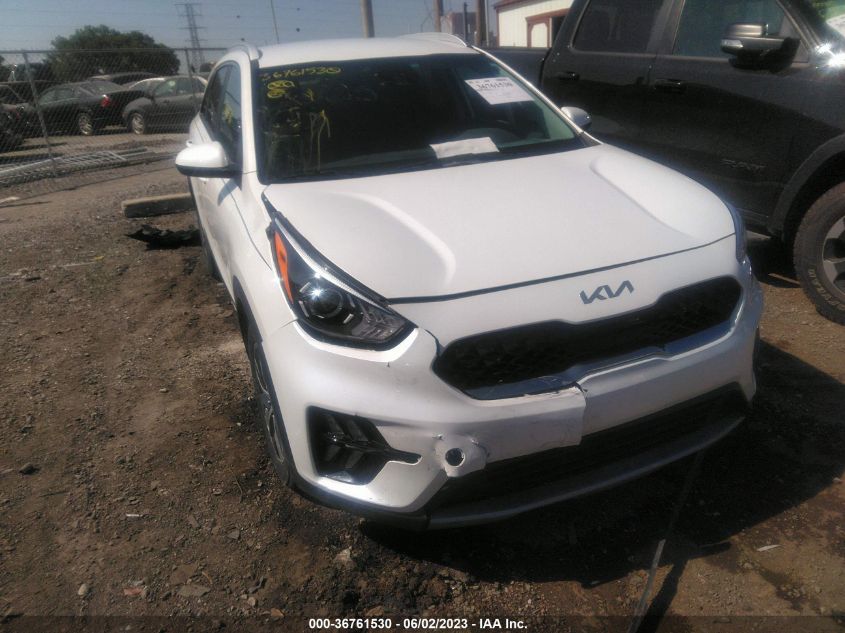 2022 KIA NIRO LXS - KNDCB3LC9N5534588
