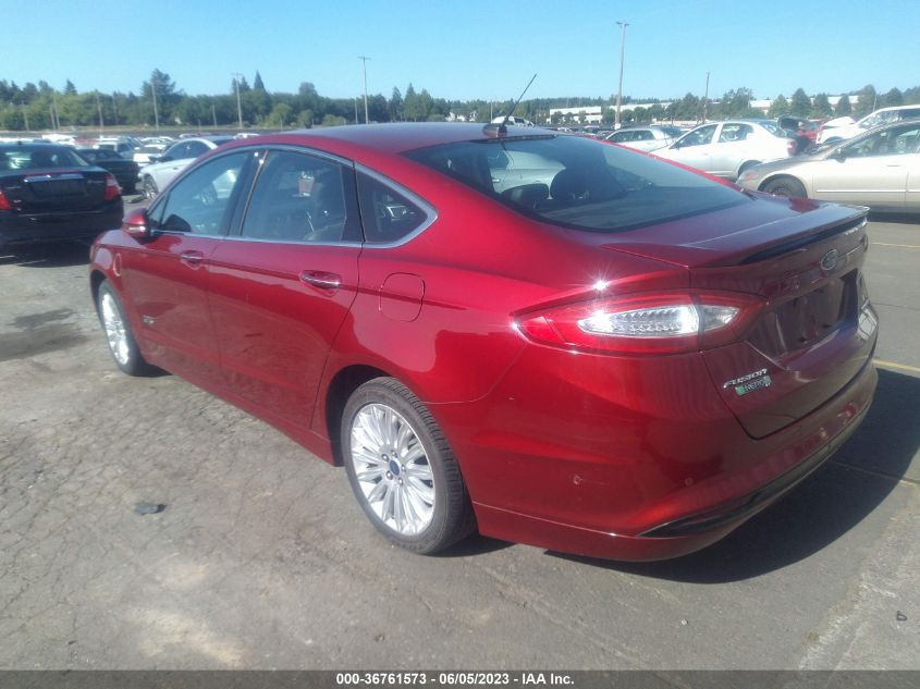 2013 FORD FUSION ENERGI TITANIUM - 3FA6P0SU3DR332452