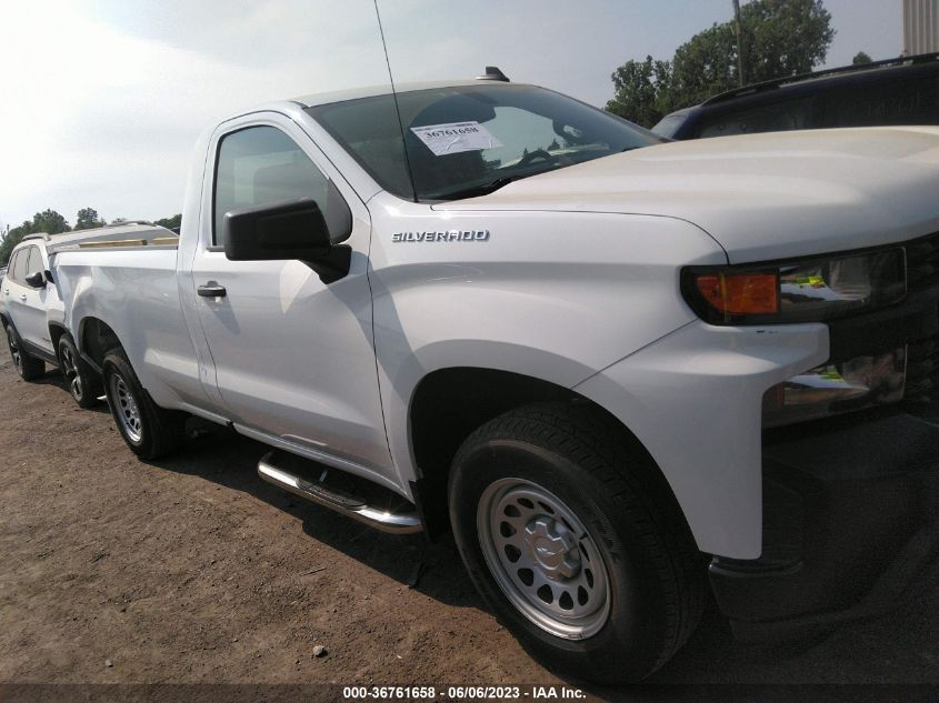 2021 CHEVROLET SILVERADO 1500 WORK TRUCK - 3GCNWAEK7MG322592
