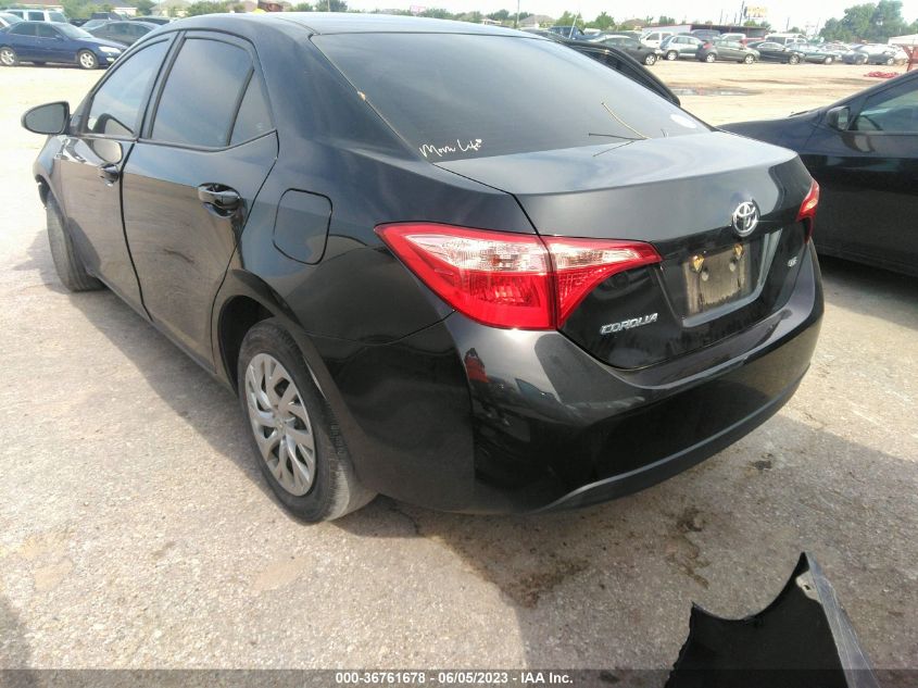 2019 TOYOTA COROLLA L/LE/XLE/SE/XSE - 2T1BURHE6KC233021