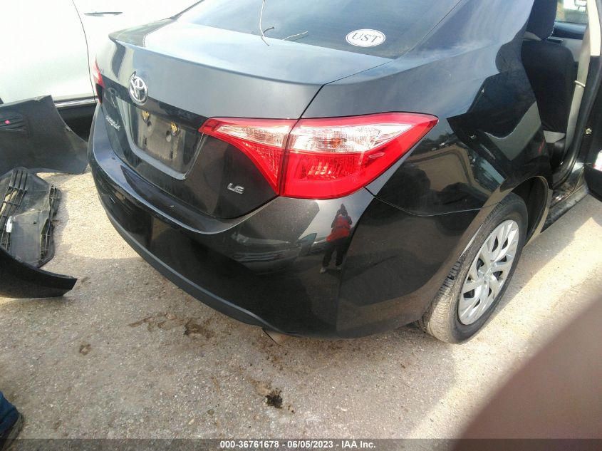 2019 TOYOTA COROLLA L/LE/XLE/SE/XSE - 2T1BURHE6KC233021