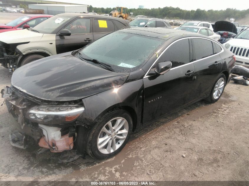 2016 CHEVROLET MALIBU LT - 1G1ZE5ST1GF214542