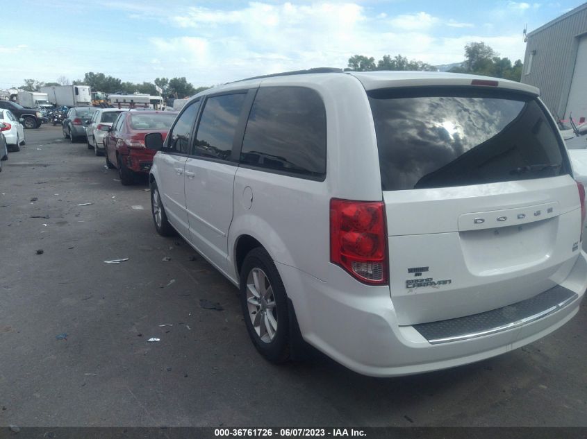 2014 DODGE GRAND CARAVAN SXT - 2C4RDGCGXER430189