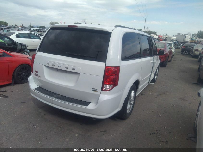 2014 DODGE GRAND CARAVAN SXT - 2C4RDGCGXER430189