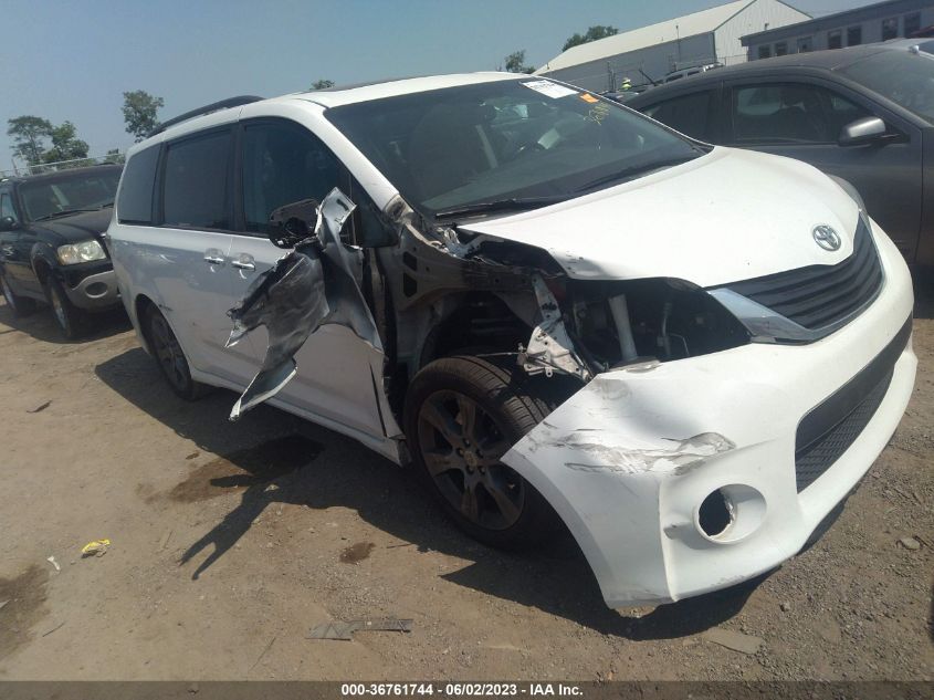 2015 TOYOTA SIENNA SE - 5TDXK3DC3FS646699
