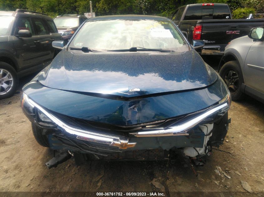 2019 CHEVROLET MALIBU LT - 1G1ZD5ST2KF141211