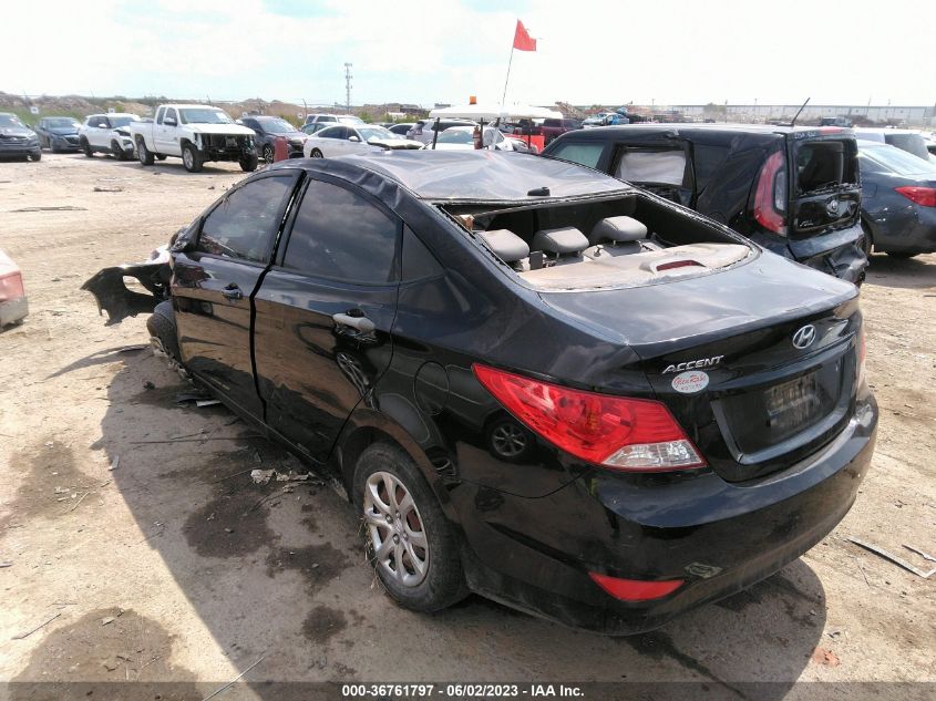 2013 HYUNDAI ACCENT GLS - KMHCT4AE1DU560805