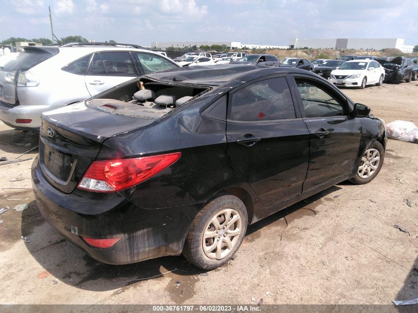 2013 HYUNDAI ACCENT GLS - KMHCT4AE1DU560805