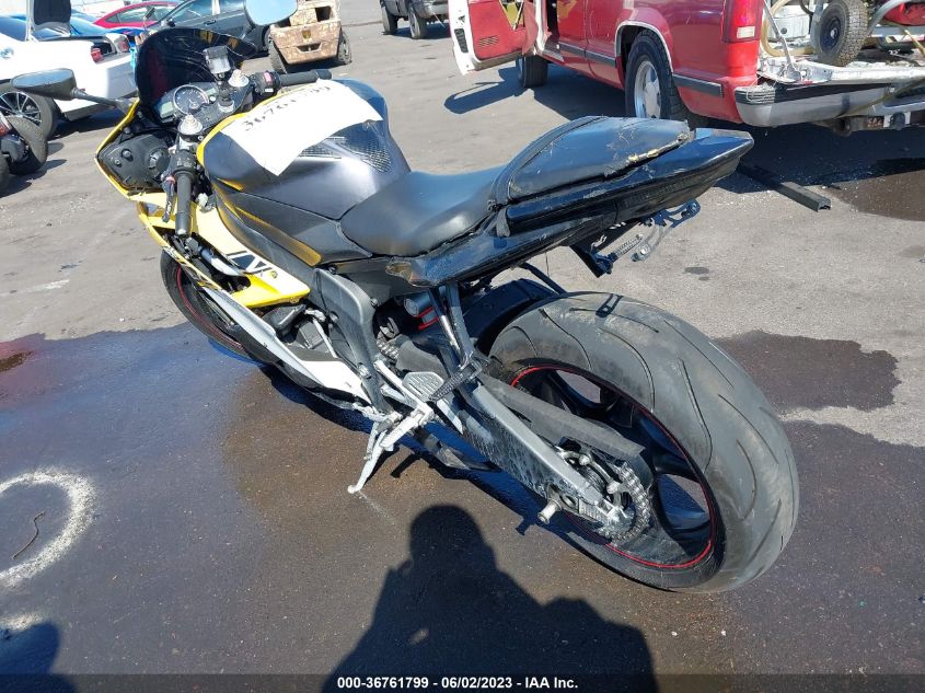 2007 YAMAHA YZFR6 L JYARJ12E77A020510