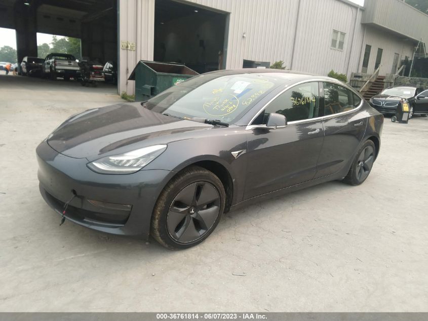 2018 TESLA MODEL 3 RANGE BATTERY - 5YJ3E1EA0JF025800