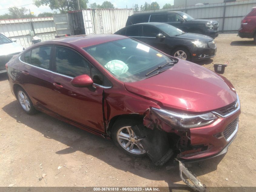 2016 CHEVROLET CRUZE LT - 1G1BE5SM4G7287151