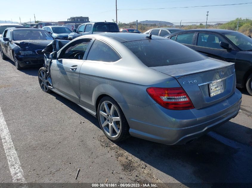 2013 MERCEDES-BENZ C-CLASS C 350 - WDDGJ8JBXDG052815