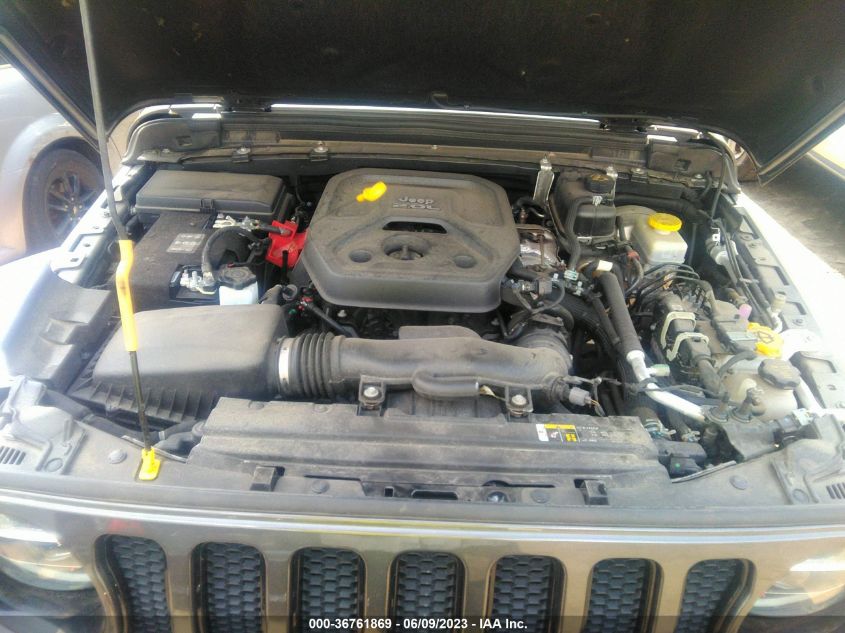 2020 JEEP WRANGLER UNLIMITED SAHARA - 1C4HJXENXLW110777