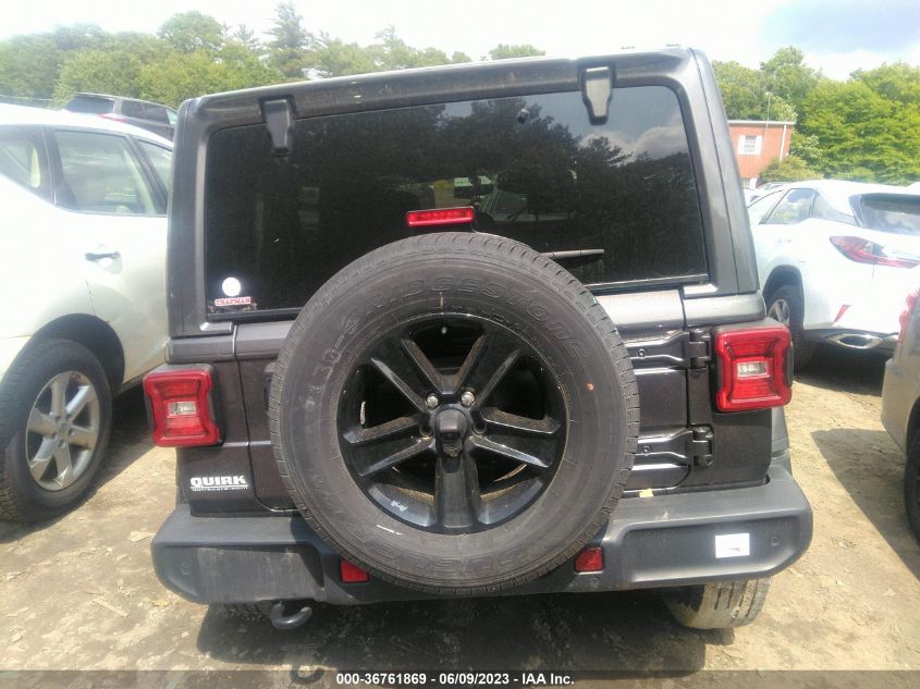 2020 JEEP WRANGLER UNLIMITED SAHARA - 1C4HJXENXLW110777