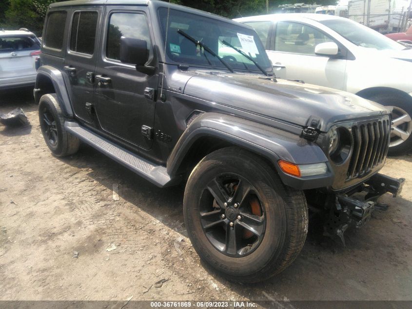 2020 JEEP WRANGLER UNLIMITED SAHARA - 1C4HJXENXLW110777