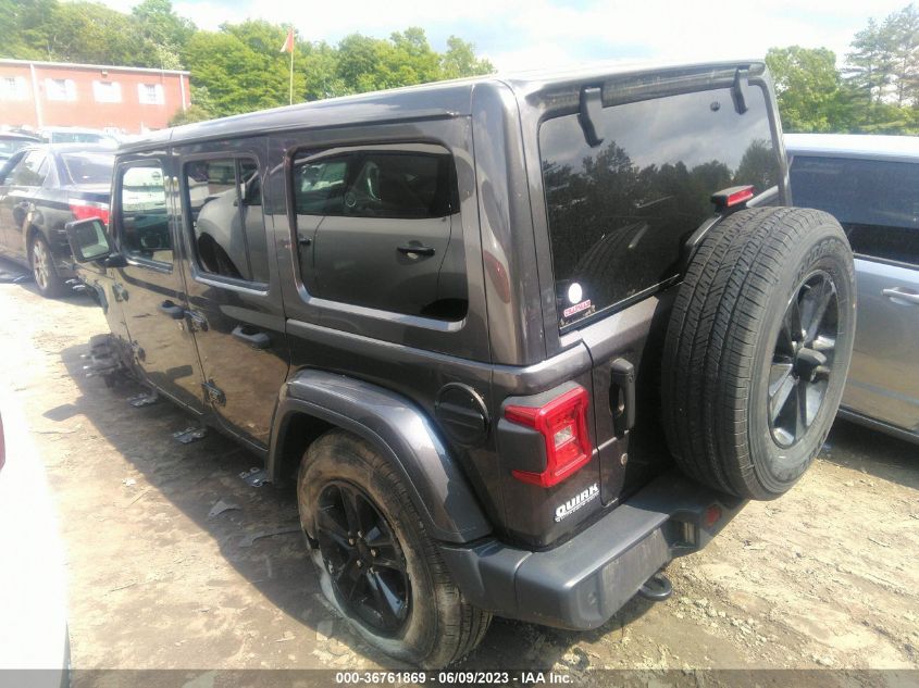 2020 JEEP WRANGLER UNLIMITED SAHARA - 1C4HJXENXLW110777
