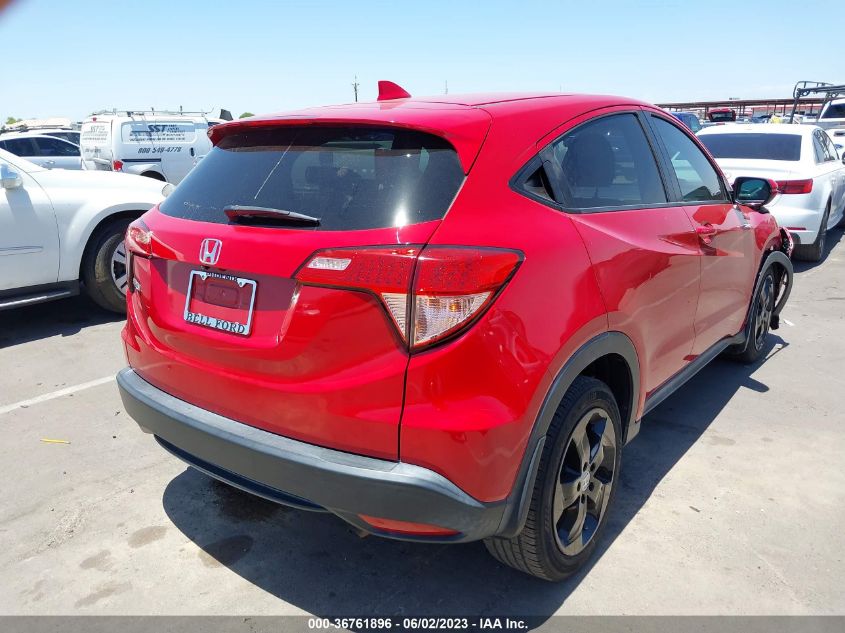 2016 HONDA HR-V EX - 3CZRU5H53GM735923