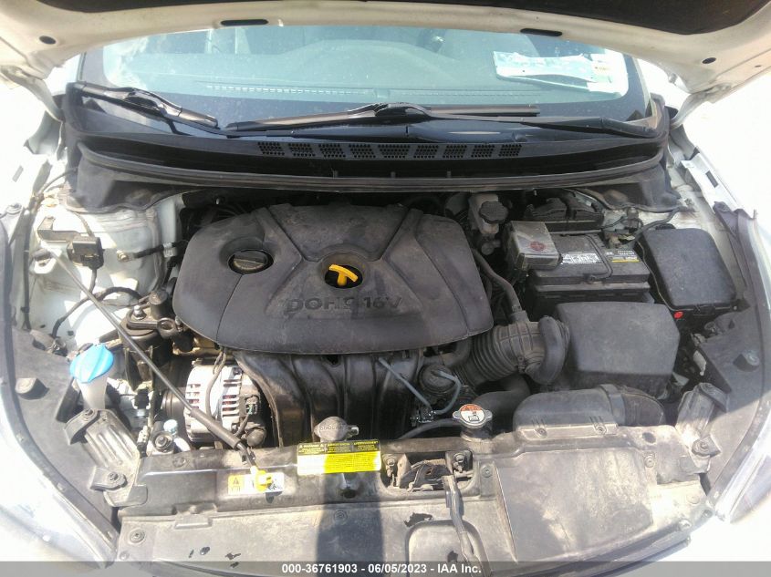 2014 HYUNDAI ELANTRA LIMITED - 5NPDH4AE9EH460019