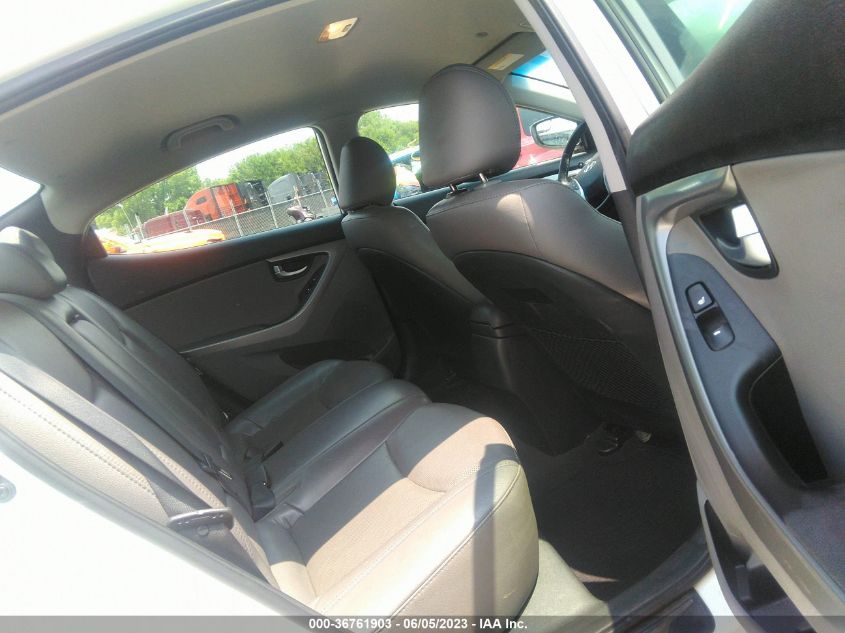 2014 HYUNDAI ELANTRA LIMITED - 5NPDH4AE9EH460019