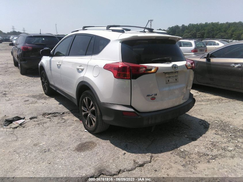 2015 TOYOTA RAV4 LIMITED - 2T3YFREV6FW189445
