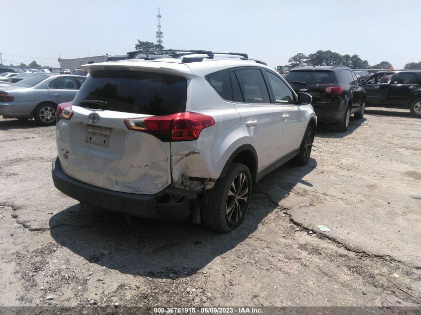 2015 TOYOTA RAV4 LIMITED - 2T3YFREV6FW189445