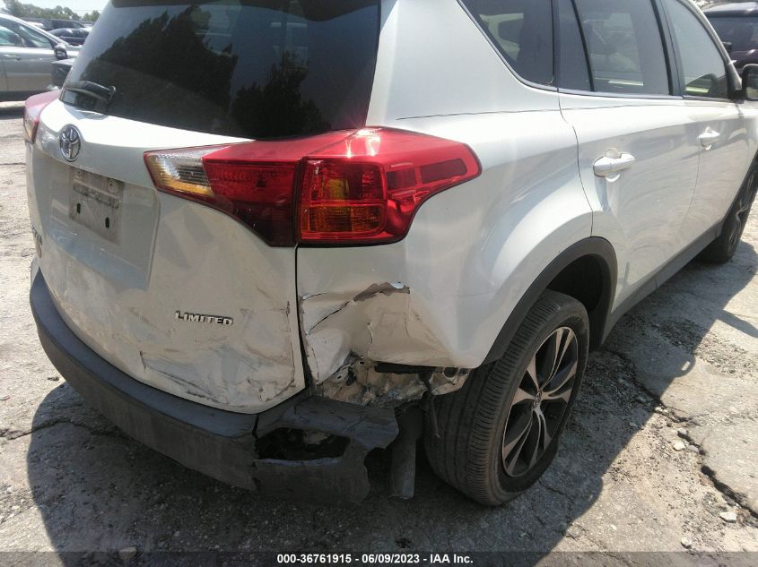2015 TOYOTA RAV4 LIMITED - 2T3YFREV6FW189445