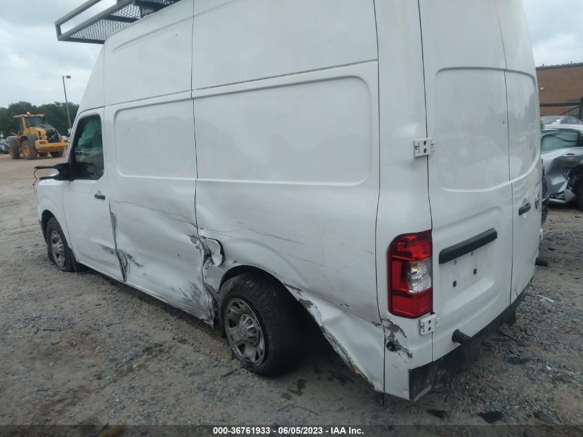 2018 NISSAN NV CARGO SV - 1N6AF0LY2JN810901