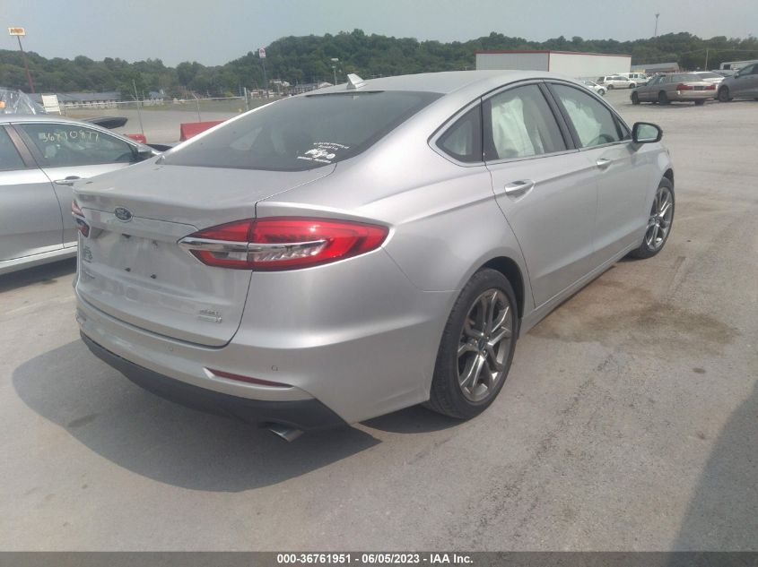 2019 FORD FUSION SEL - 3FA6P0CD4KR173730